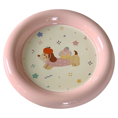 乃栗高级感高颜值腊肠狗嘟嘟圆盘