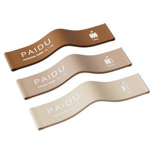 派度瑜伽弹力带健身女弹力圈阻力带力量训练拉伸拉力带练腿翘臀圈