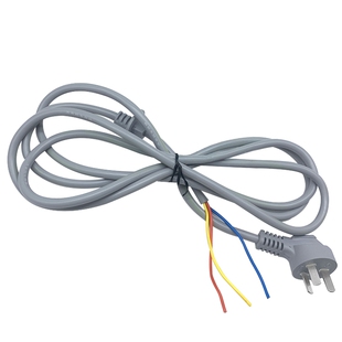 大功率16A250V洗衣机电源线三插线纯铜线1平方橡胶外皮电源线三芯