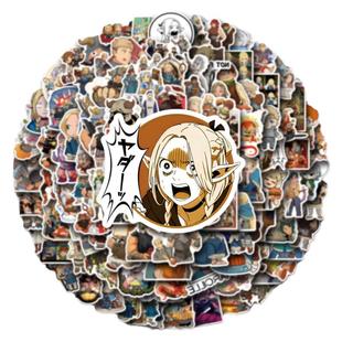 55张卡通日漫Delicious In Dungeon迷宫饭贴纸装饰手机壳防水贴画