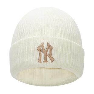 【自营】MLB绒线帽新款男女户外帽潮流针织帽保暖休闲帽便携帽子