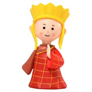 西游记 师徒四人微景观盆景多肉摆件pvc塑料孙悟空唐僧猪八戒沙僧