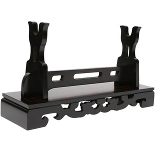 龙泉古羽宝剑刀剑宝刀 方形刀剑架刀剑托 弯刀长刀托架镇宅道具架