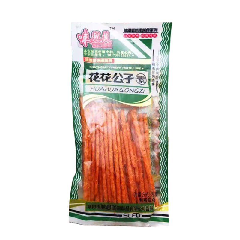 辣条素牛筋麻辣零食网红面筋