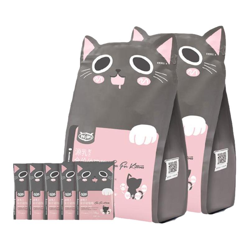 WoWo喔喔源乳配方奶糕猫咪幼猫粮