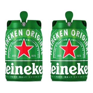 喜力铁金刚 5L桶装啤酒 荷兰原装进口金刚桶  大桶原浆鲜啤扎啤