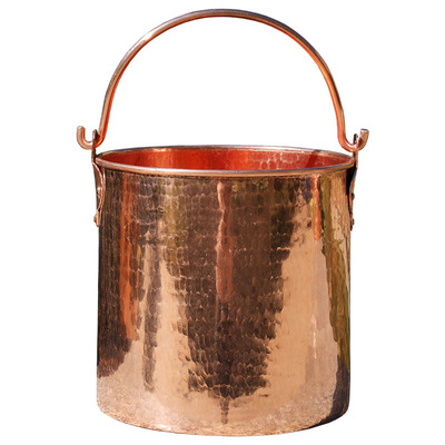 邑人工匠纯紫铜手提式水桶