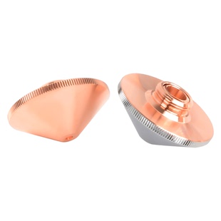 激光切割机喷嘴单层铜嘴万顺兴双层喷头配件割嘴嘉强D28宏山大族