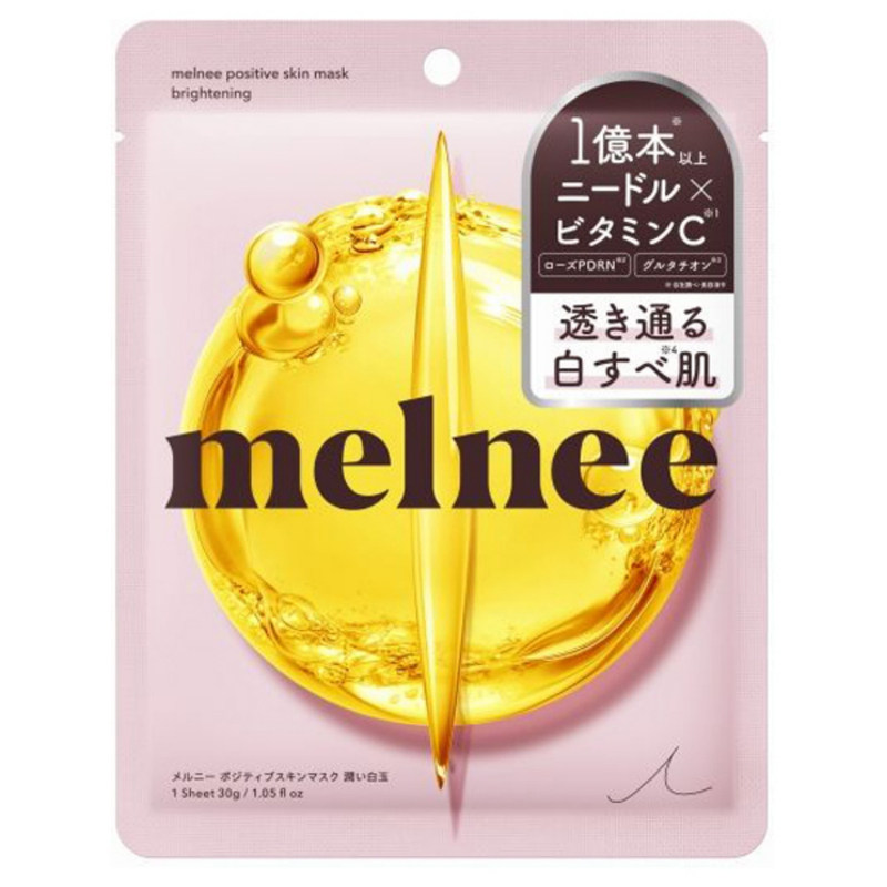 日本代购melnee面膜超级好用的面膜超爆水面膜妆前湿敷贴妆前面霜