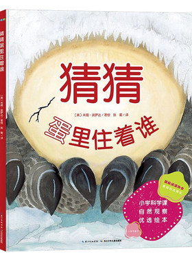 猜猜蛋里住着谁精装海豚绘本花园