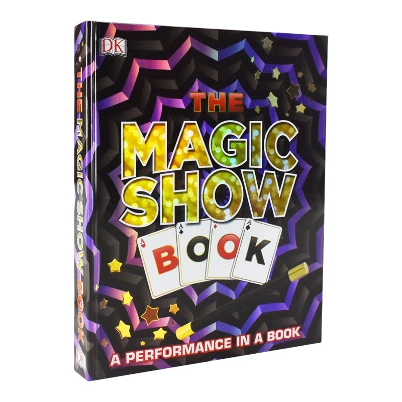 【自营】DK The Magic Show Book 儿童魔法宝典 英版 立体弹出式机关书 自带道具 益智游戏书 课外活动书 9-12岁 英文原本进口图书