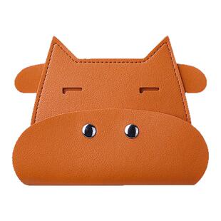 创意手工疯马皮卡包复古男女款零钱包超薄小巧银行卡公交卡收纳包