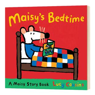 小鼠波波去睡觉 Maisy's Bedtime 英文原版绘本 小鼠波波的睡前故事 儿童英语启蒙认知图画书 Lucy Cousins 进口原版英语书籍