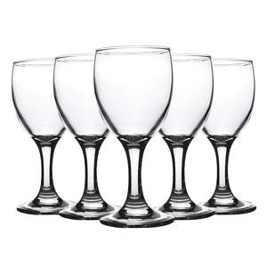 6只加厚玻璃红酒杯套装家用高脚杯葡萄酒杯醒酒器高脚白酒杯酒店