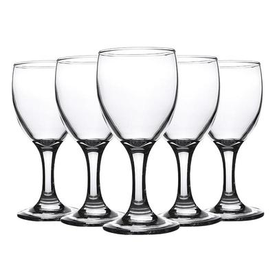 6只加厚玻璃红酒杯套装家用高脚杯葡萄酒杯醒酒器高脚白酒杯酒店