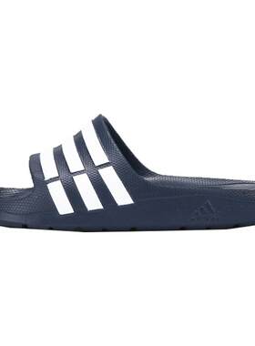 Adidas/阿迪达斯正品Duramo Slide户外轻便沙滩男女凉拖鞋 G15892