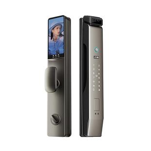 志高智能门锁密码指纹家用防盗门电子入户门带监控全自动大门可视