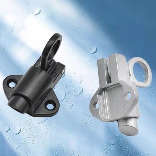 飞机插销锁实心铝合金弹簧栓子推拉门木门栓锁扣关窗自动平开窗自