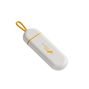 药盒便携式药品分装盒一日三餐避光迷你药片随身一周七天小分药盒