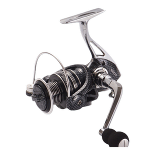 科美龙金属脚纺车轮路亚矶杆轮海竿轮无间隙双轴承渔线轮蛇皮渔轮