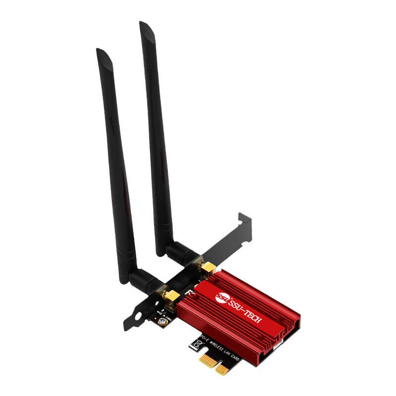 SSU【Wi-Fi7 网卡】 BE200无线网卡台式电脑内置PCI-E千兆无线网卡5G接收器BE200 WIFI7网卡发射器蓝牙5.4