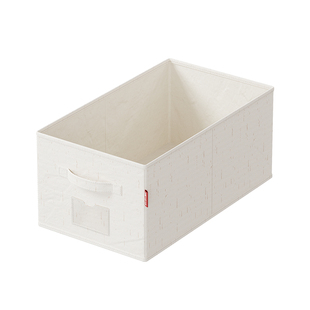 窄缝棉麻收纳箱抽屉式衣柜窄长型夹缝深柜裤子整理盒衣服收纳神器