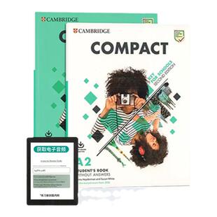 compact ket 剑桥KET考试备考 剑桥少儿英语 Key for Schools A2学生套装第二版青少版2020考纲主课本 含在线学习账号(不含答案)