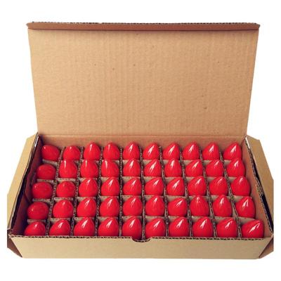 E12螺口莲花灯LED财神供灯佛台神桌香烛台电香炉拜佛长明红色灯泡