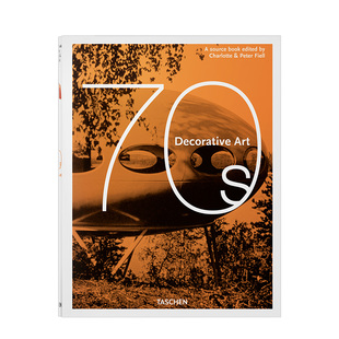 【预售】Decorative Art 70s 70年代装饰艺术 英文画册进口图书美国当代艺术史建筑室内装饰玻璃制品纺织品金属制品陶瓷书籍原版