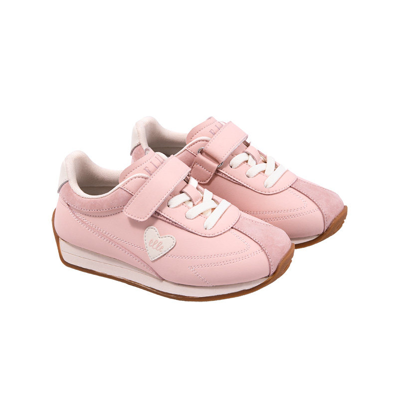 ELLEKIDS女童运动鞋女孩阿甘鞋