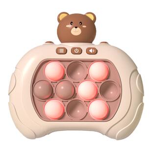 按按乐速推游戏机儿童益智闯关玩具双人对战3到6岁男孩打地鼠女孩