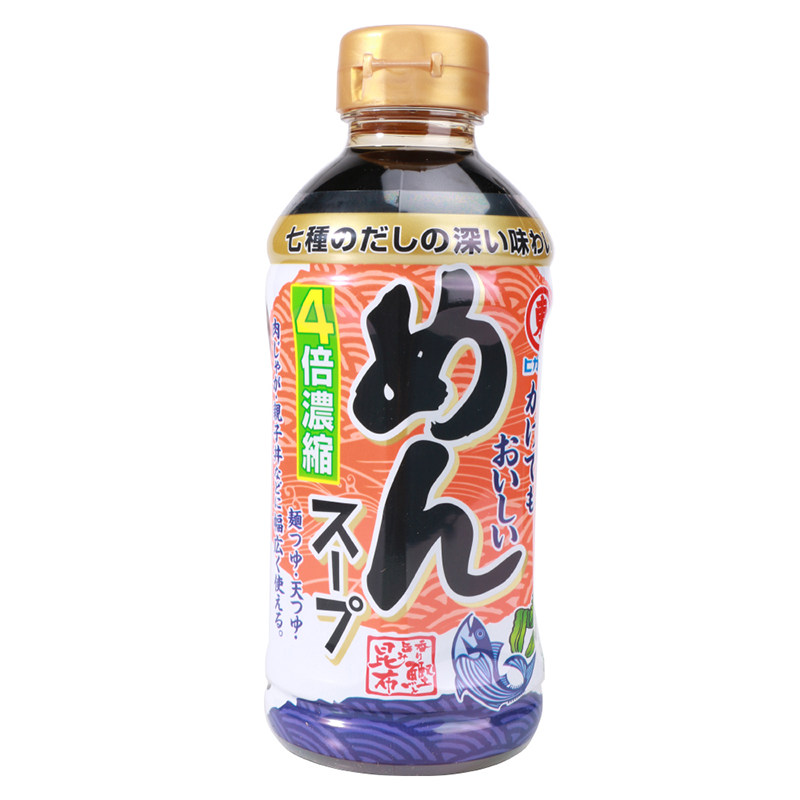 日本进口东字4倍浓缩鲣鱼汁400ml