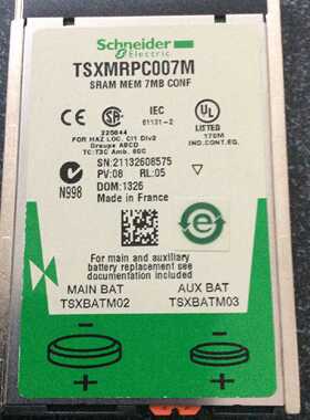 议价施耐德内存卡TSXMRPC01M7 TSXMRPC448K全新现货