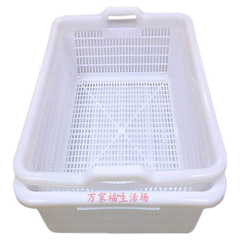 加厚沥水盆双层长方形塑料洗菜盆