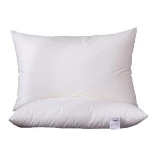 宾馆枕芯酒店白色民宿成人家用高枕头全棉羽丝绒学生宿舍单人枕心
