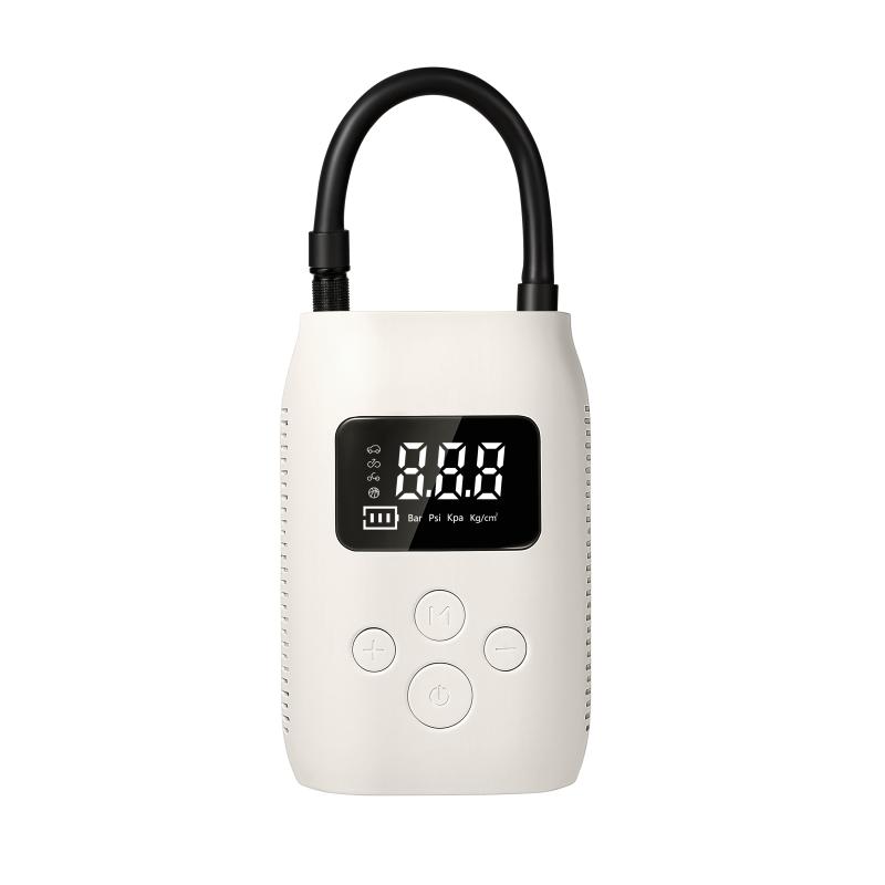 aigo爱国者B1车载汽车充气泵便携电动车用轮胎专用打气泵带测胎压