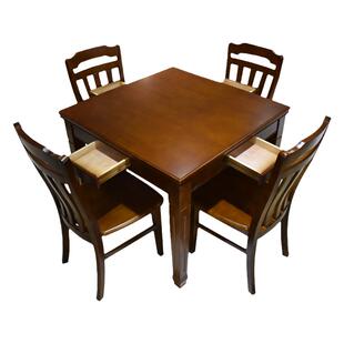 全实木四方桌正方形小户型家用小方桌掼蛋打牌吃饭桌子八仙桌餐桌