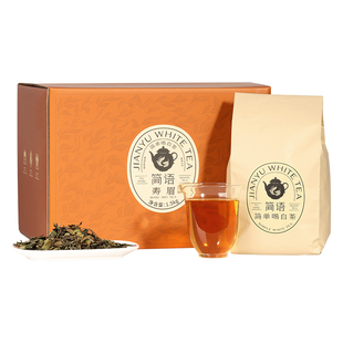 品品香简语福鼎白茶2025年寿眉茶叶3斤装自己喝大分量收藏装 正品