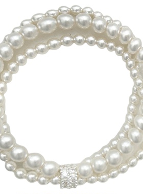 高亮珍珠手链女2025新款轻奢小众