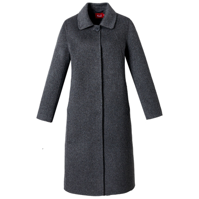 太嘉纯羊毛双面羊毛大衣女