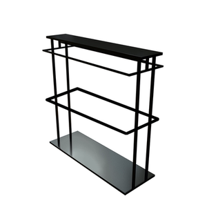 面料吊卡展示架落地中岛布板货架双面两层服装布艺样品展柜陈列架