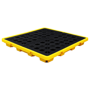 四桶防渗漏平台危化品二次容器防泄露接油盘废液防溢塑料托盘栈板