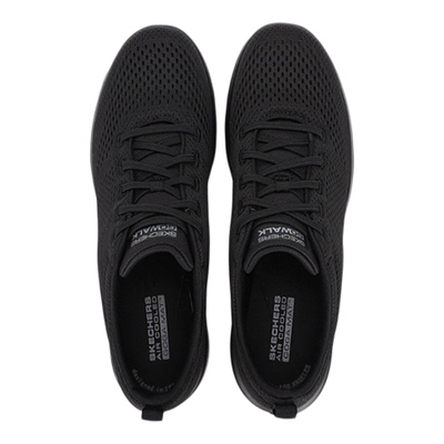 斯凯奇男健步网面透气轻便跑步鞋