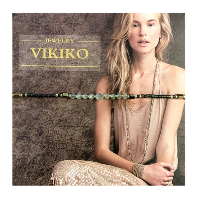 VIKIKO小众ins天然葡萄石智慧手链愿望女生闺蜜同款考研高考礼物