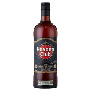 哈瓦那俱乐部7年陈酿朗姆酒哈瓦那黑朗姆酒Havana club鸡尾酒