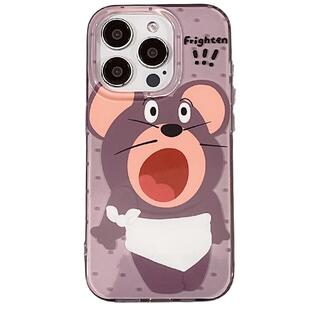 可爱卡通汤姆猫杰瑞鼠适用苹果17Promax手机壳iphone16pro新款15pro小众14情侣13硅胶15创意14pro网红17全包