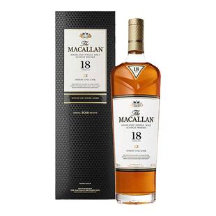 麦卡伦18年单一麦芽苏格兰威士忌700ml
