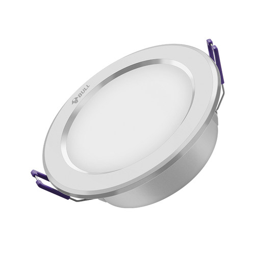 公牛led金属筒灯客厅家用防眩天花射灯嵌入式开孔75mm孔桶牛眼灯