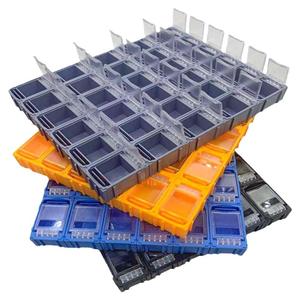 曼贝smt贴片元件盒电子元器件收纳盒 螺丝电容电阻芯片盒零件盒