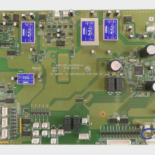 AMAT Applied Materials 0100-03299 DI Water IO Controller PCB
